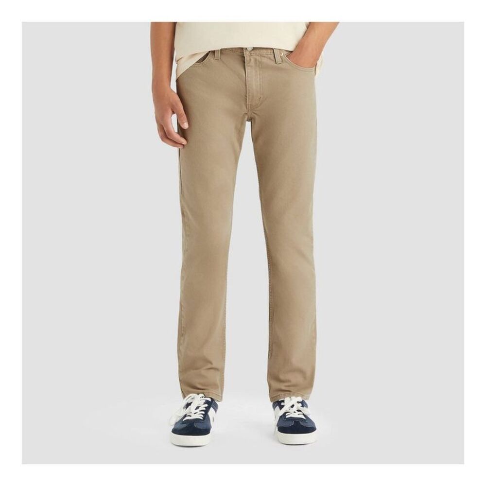 Open Box - Levi's -  Men's 511 Slim Fit Jeans - Khaki 33x32: Hea Beige